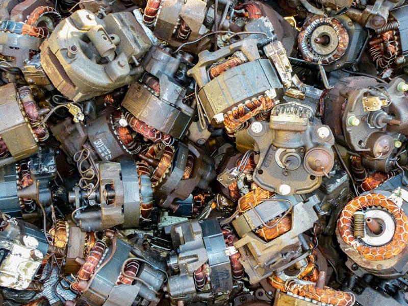 Oude elektromotoren inleveren